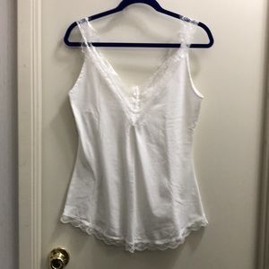 Adorable white tank top